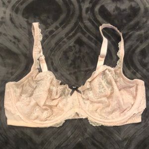 Victoria’s Secret dream angels unlined Demi bra in light pink size 38DD